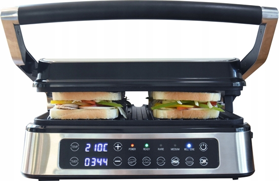 Picture of Grill elektryczny Lund GRILL ELEKTRYCZNY STOÅOWY 2000W,PANEL LED 29*23CM