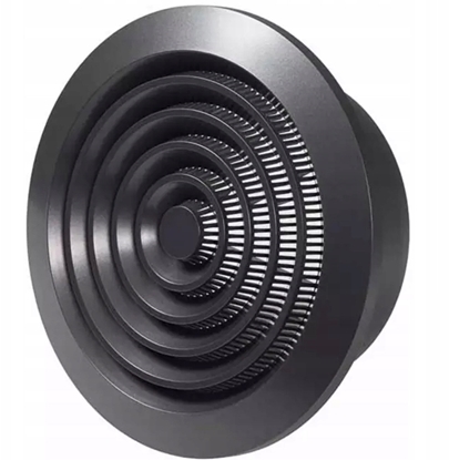 Picture of GRILLE PLASTIC D125MM ANTHRACITE
