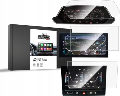 Attēls no GrizzGlass Folia ceramiczna GrizzGlass CarDisplay Protection do Audi e-tron 2019-2022 [3w1]