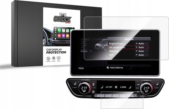 Изображение GrizzGlass Folia ceramiczna GrizzGlass CarDisplay Protection do Audi Q5 8,3" 2016-2019 [2w1]