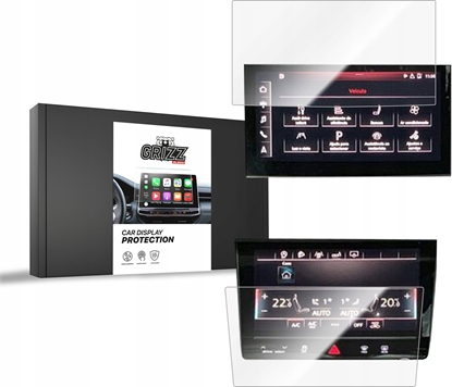 Attēls no GrizzGlass Folia ceramiczna GrizzGlass CarDisplay Protection do Audi Q7 2 [2w1]