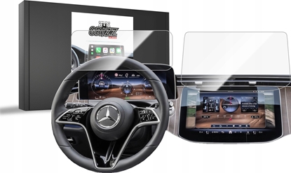 Attēls no GrizzGlass Folia ceramiczna GrizzGlass CarDisplay Protection do Mercedes E Klasa W214 Widescreen 2023-2024 [2w1]