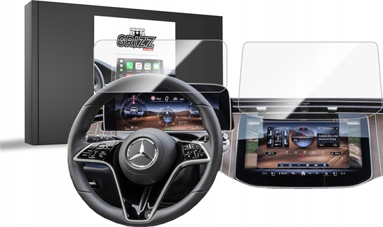 Picture of GrizzGlass Folia ceramiczna GrizzGlass CarDisplay Protection do Mercedes E Klasa W214 Widescreen 2023-2024 [2w1]