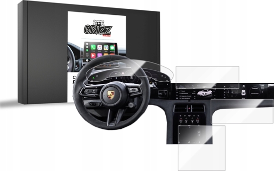 Picture of GrizzGlass Folia ceramiczna GrizzGlass CarDisplay Protection do Porsche Taycan 2024 [4w1]