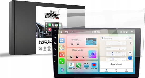 Picture of GrizzGlass Folia ceramiczna GrizzGlass CarDisplay Protection do radia samochodowego Android Allnoel A3453 9"