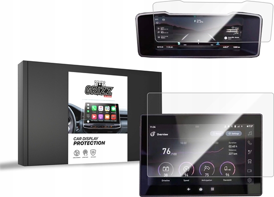 Picture of GrizzGlass Folia ceramiczna GrizzGlass CarDisplay Protection do Renault K Evolution [2w1]