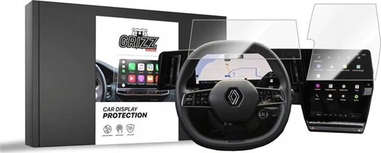 Picture of GrizzGlass Folia ceramiczna GrizzGlass CarDisplay Protection do Renault Scenic E-Tech 12" 2024 [2w1]