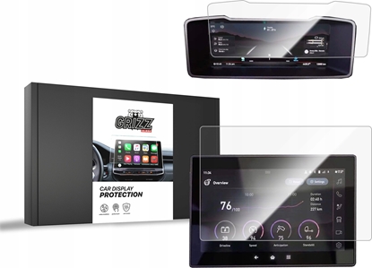 Attēls no GrizzGlass Folia ceramiczna GrizzGlass CarDisplay Protection do Renault T Evolution [2w1]