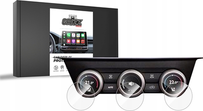 Attēls no GrizzGlass Folia ceramiczna GrizzGlass CarDisplay Protection do Skoda Kodiaq 2 2024 [3w1]