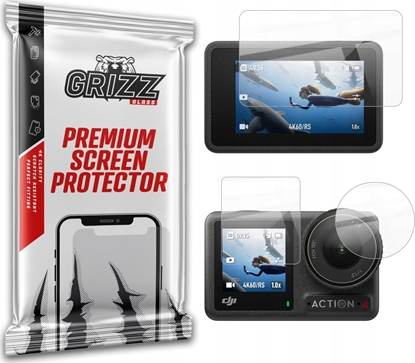 Attēls no GrizzGlass Folia ceramiczna GrizzGlass CeramicFilm do DJI Osmo Action 4