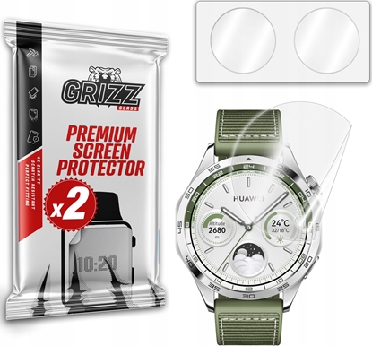 Изображение GrizzGlass Folia ceramiczna GrizzGlass CeramicFilm do Huawei Watch GT 4 46mm