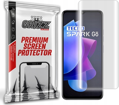 Attēls no GrizzGlass Folia hydroelowa GrizzGlass Hydrofilm do Tecno Spark Go 2023