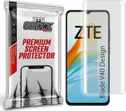 Attēls no GrizzGlass Folia hydroelowa GrizzGlass Hydrofilm do ZTE Blade V40 Design