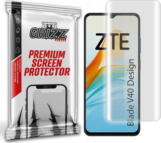 Picture of GrizzGlass Folia hydroelowa GrizzGlass Hydrofilm do ZTE Blade V40 Design