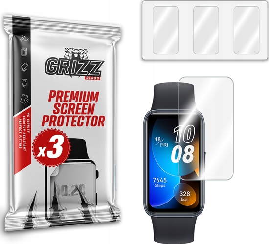 Picture of GrizzGlass Folia hydroelowa GrizzGlass Hydrofilm Huawei Band 8