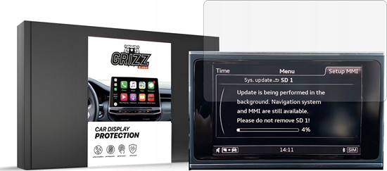 Picture of GrizzGlass Folia matowa GrizzGlass CarDisplay Protection do Audi A6 C7 MMI 8" 2012-2018