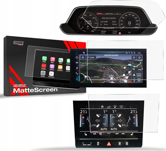 Picture of GrizzGlass Folia matowa GrizzGlass CarDisplay Protection do Audi e-tron 2019-2022 [3w1]