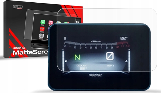 Picture of GrizzGlass Folia matowa GrizzGlass CarDisplay Protection do Yamaha MT-07 5" 2024