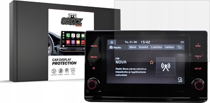 Attēls no GrizzGlass Folia matowa GrizzGlass CarDisplay Protection do Kia Ceed 8" 2023