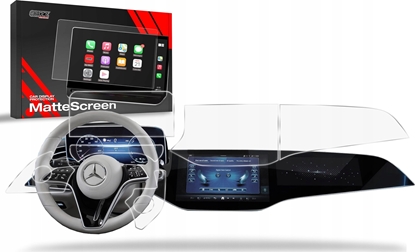 Attēls no GrizzGlass Folia matowa GrizzGlass CarDisplay Protection do Mercedes E Klasa W214 Superscreen 2023-2024 [5w1]