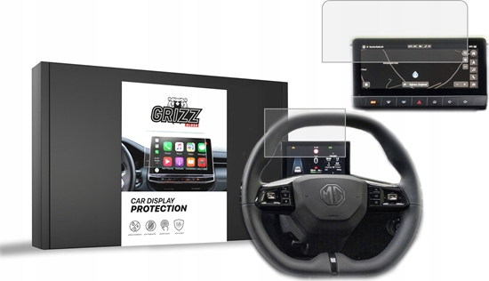 Picture of GrizzGlass Folia matowa GrizzGlass CarDisplay Protection do MG 4 2022-2024 [2w1]