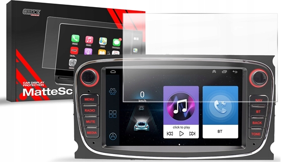 Picture of GrizzGlass Folia matowa GrizzGlass CarDisplay Protection do radia samochodowego Android 2DIN 7" Ford