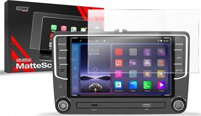 Attēls no GrizzGlass Folia matowa GrizzGlass CarDisplay Protection do radia samochodowego Android 2DIN 7" Volkswagen Skoda Seat