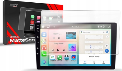 Attēls no GrizzGlass Folia matowa GrizzGlass CarDisplay Protection do radia samochodowego Android Allnoel A3453 9"