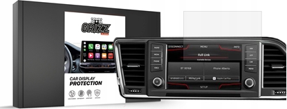 Picture of GrizzGlass Folia matowa GrizzGlass CarDisplay Protection do Seat Ateca 8" 2016-2019
