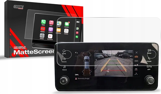 Picture of GrizzGlass Folia matowa GrizzGlass CarDisplay Protection do Skoda Fabia 8,25" Bolero 2024