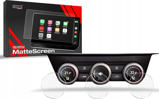 Изображение GrizzGlass Folia matowa GrizzGlass CarDisplay Protection do Skoda Kodiaq 2 2024 [3w1]