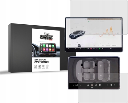 Attēls no GrizzGlass Folia matowa GrizzGlass CarDisplay Protection do Tesla Model 3 Highland 2023 [2w1]