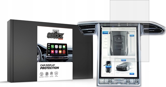 Picture of GrizzGlass Folia matowa GrizzGlass CarDisplay Protection do Tesla Model X 17" 2016-2021