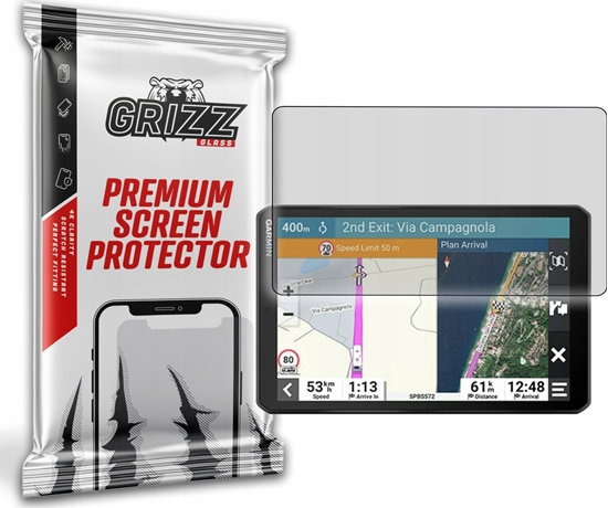 Picture of GrizzGlass Folia matowa GrizzGlass PaperScreen do Garmin Camper 895