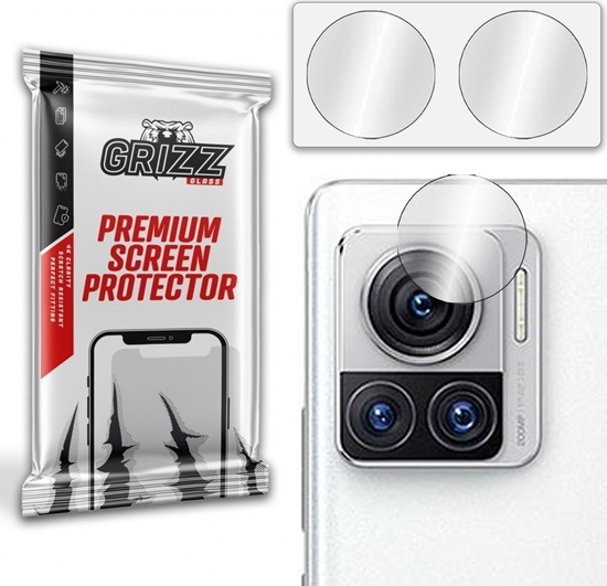 Picture of GrizzGlass GrizzGlass HybridGlass Camera szko hybrydowe na obiektyw do Motorola Moto X30 Pro
