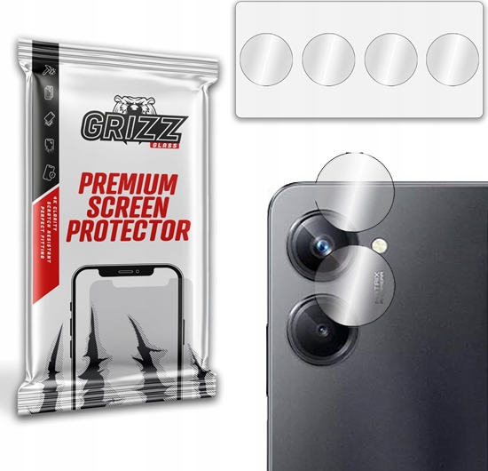 Picture of GrizzGlass Szko hybrydowe Grizz na aparat Realme 10 Pro