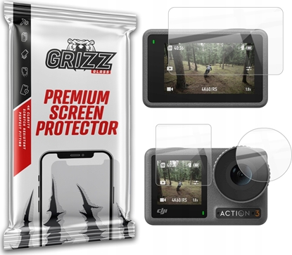 Attēls no GrizzGlass Szko hybrydowe GrizzGlass HybridGlass do DJI Osmo Action 3