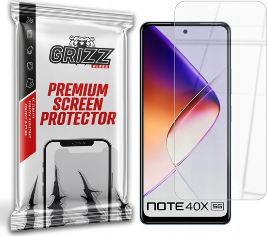 Picture of GrizzGlass Szko hybrydowe GrizzGlass HybridGlass do Infinix Note 40X