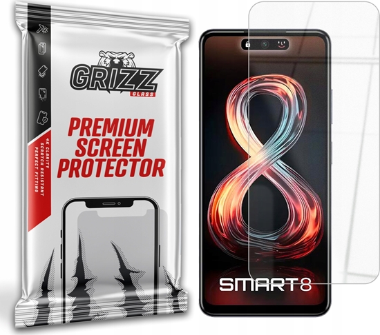 Picture of GrizzGlass Szko hybrydowe GrizzGlass HybridGlass do Infinix Smart 8 Pro