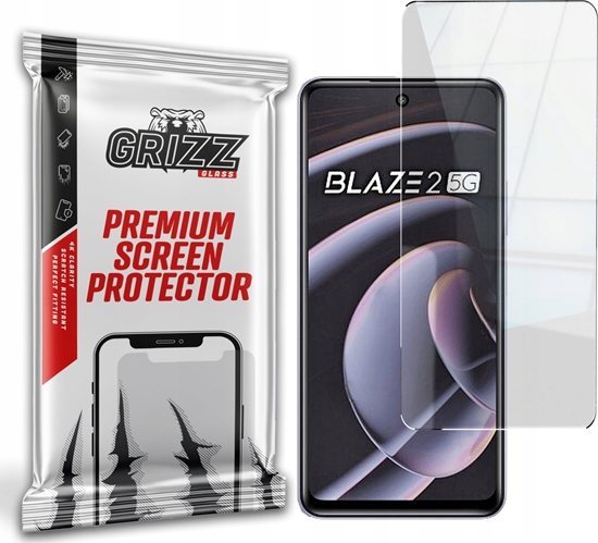 Picture of GrizzGlass Szko hybrydowe GrizzGlass HybridGlass do Lava Blaze 2 5G
