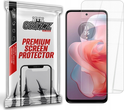Attēls no GrizzGlass Szko hybrydowe GrizzGlass HybridGlass do Motorola Moto G Power 2024