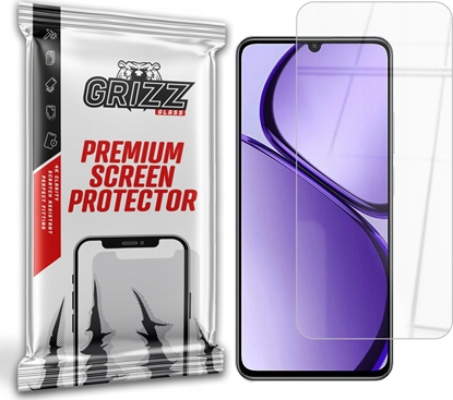 Attēls no GrizzGlass Szko hybrydowe GrizzGlass HybridGlass do Realme Narzo N63
