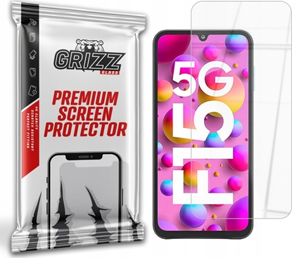 Attēls no GrizzGlass Szko hybrydowe GrizzGlass HybridGlass do Samsung Galaxy F15 5G