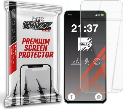 Attēls no GrizzGlass Szko hybrydowe GrizzGlass HybridGlass do Samsung Galaxy M05