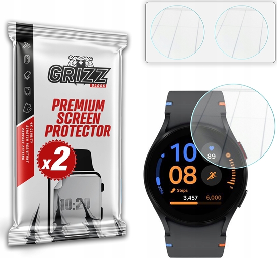 Picture of GrizzGlass Szko hybrydowe GrizzGlass HybridGlass do Samsung Galaxy Watch FE 40mm
