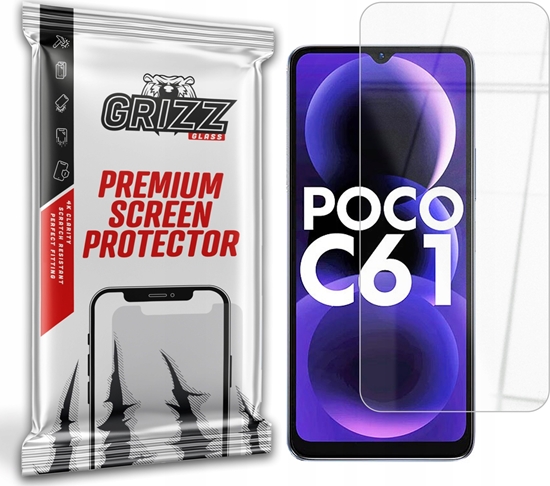 Picture of GrizzGlass Szko hybrydowe GrizzGlass HybridGlass do Xiaomi POCO C61