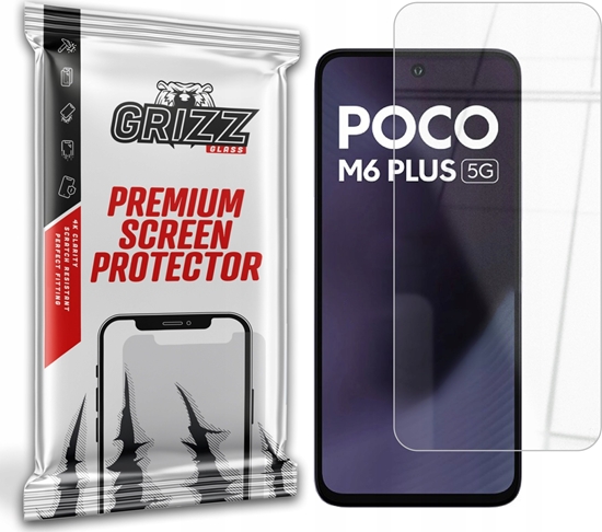Picture of GrizzGlass Szko hybrydowe GrizzGlass HybridGlass do Xiaomi POCO M6 Plus 5G
