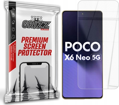 Attēls no GrizzGlass Szko hybrydowe GrizzGlass HybridGlass do Xiaomi Poco X6 Neo