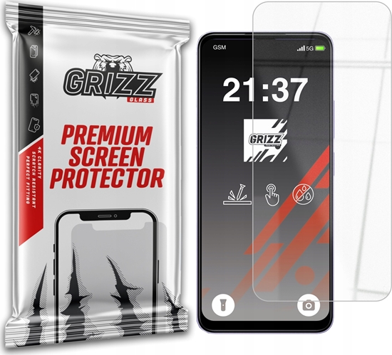 Picture of GrizzGlass Szko hybrydowe GrizzGlass HybridGlass do Xiaomi Redmi 14R