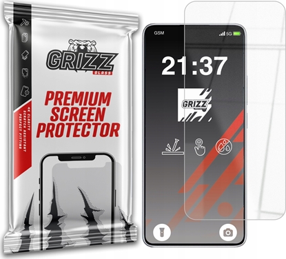 Attēls no GrizzGlass Szko hybrydowe GrizzGlass HybridGlass do Xiaomi Redmi Note 14